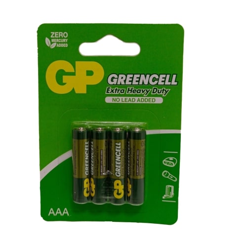 PILA ZINC CARBON AAA GP Greencell