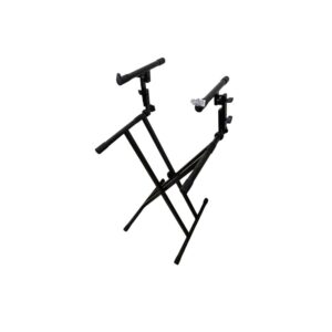 🎹 Soporte de teclado estilo X doble nivel