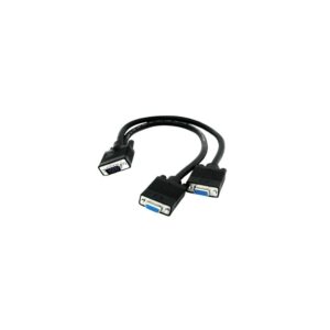 🔄 Cable en Y VGA (1 Macho a 2 Hembras | 30cm)