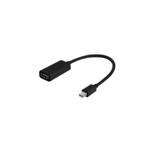 🔄 Adaptador Mini DisplayPort Macho a HDMI Hembra (1080p)