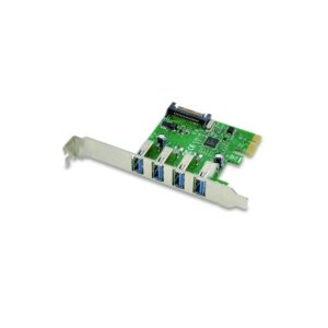 🖥️ Tarjeta PCI Express a 4 Puertos USB 3.0