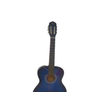 🎸 Guitarra clásica azul (38")