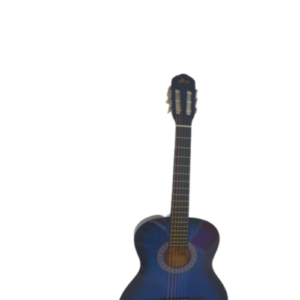🎸 Guitarra clásica azul (39")