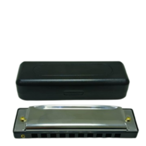 🎼 Armónica de metal de blues