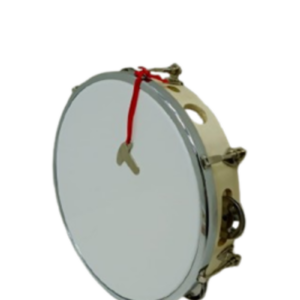 🥁 Pandereta de madera (8")