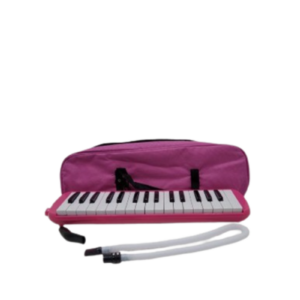 🎹 Melódica de 32 teclas rosada