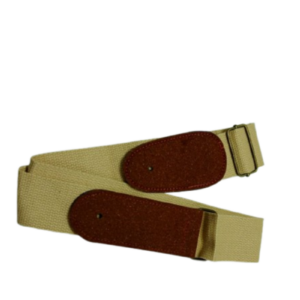 🎸 Correa de guitarra de algodón beige