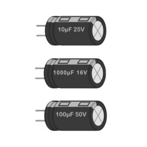 🔋 Capacitores Electrolíticos de Alta Fidelidad