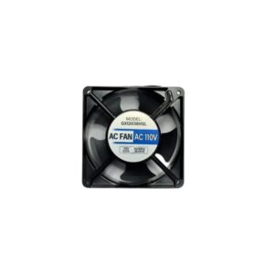 🌬️ Ventilador Industrial de Metal (110V | 12x12x3.8 cm)