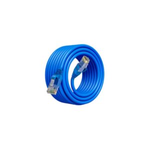 🟡Cable Patch Cord CAT6 CU 10M Azul