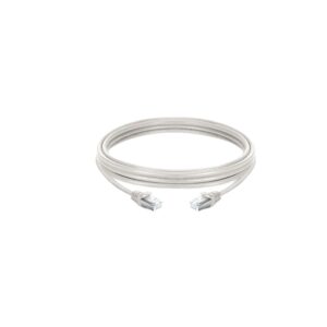 🟡 Cable Patch Cord CAT6A 5M S-FTP Blanco