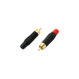 🏆 Plug RCA Macho Metal Gold (Calidad Premium R/N)